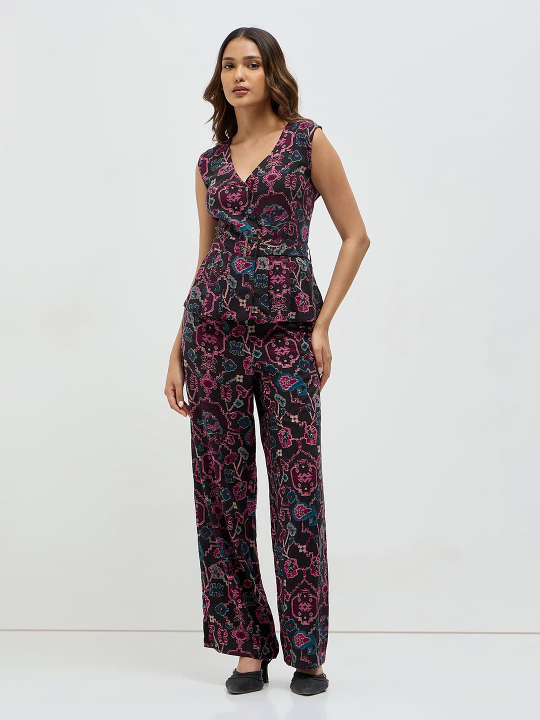 Patola Print Coord Set